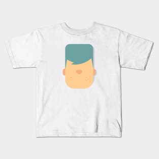 illustration vector cartoon face Kids T-Shirt